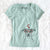 Valentine Phoebe the Corgi Mix - Women's V-neck Shirt