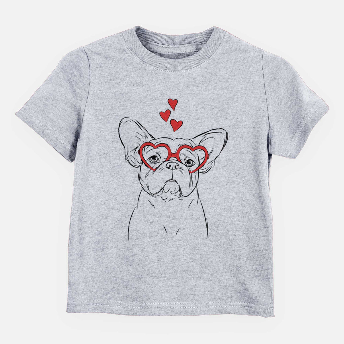 Valentine Pierre the French Bulldog - Kids/Youth/Toddler Shirt