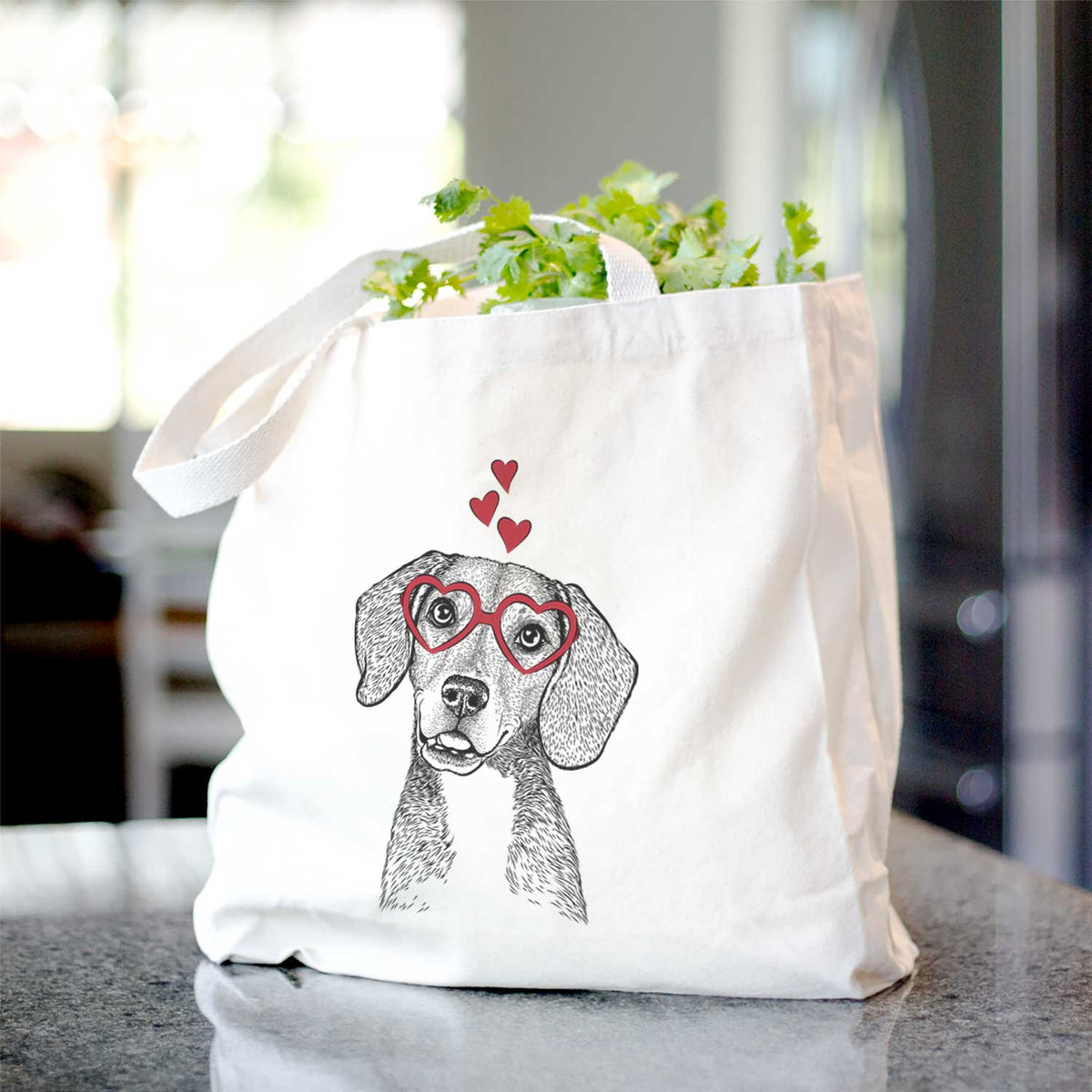 Pig the Beagle Mix - Tote Bag