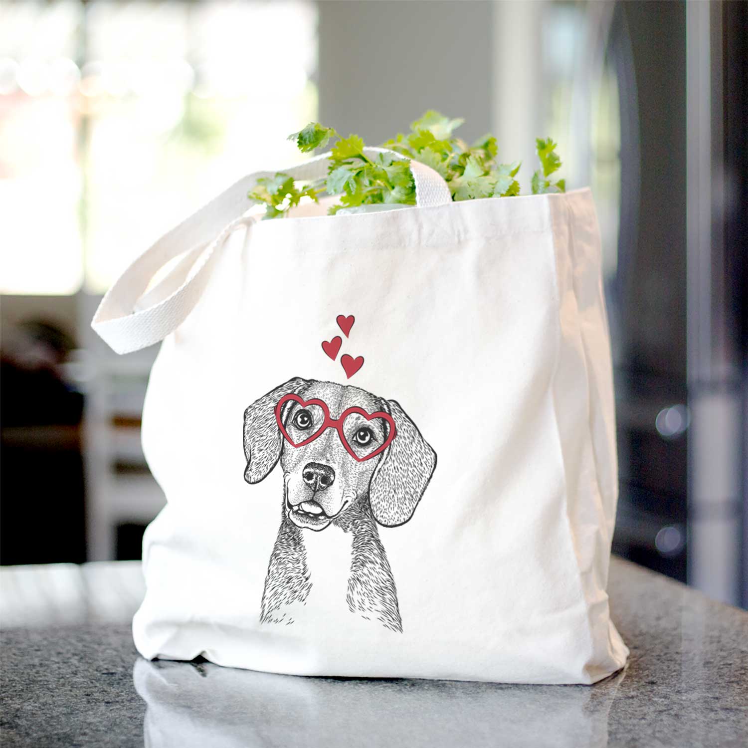 Pig the Beagle Mix - Tote Bag