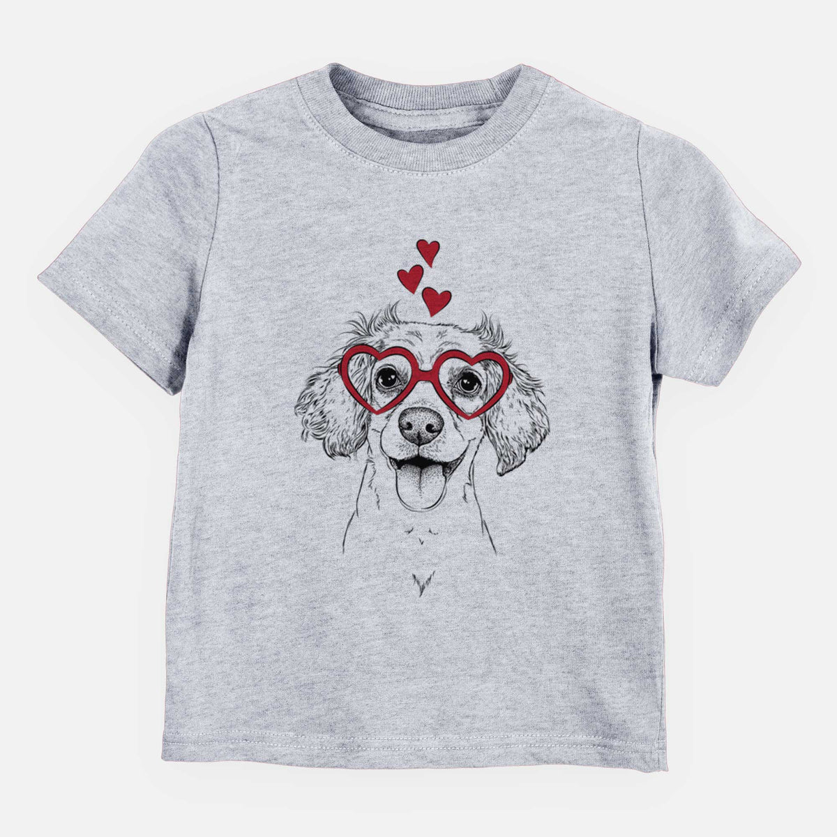 Valentine Piglet the Dachshund Mix - Kids/Youth/Toddler Shirt