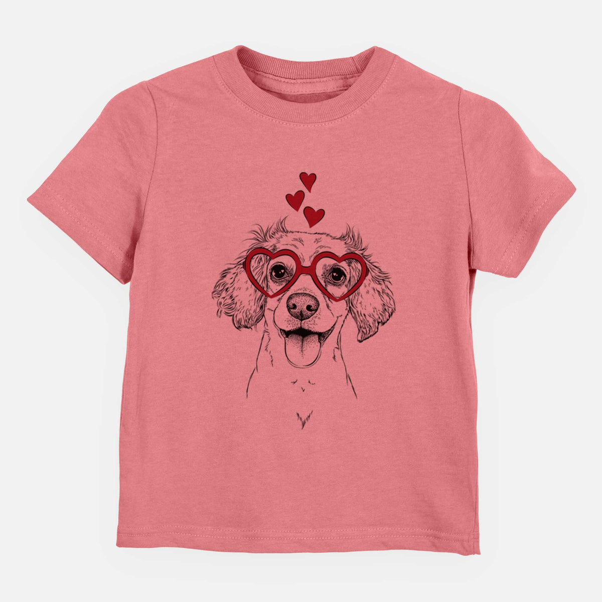 Valentine Piglet the Dachshund Mix - Kids/Youth/Toddler Shirt