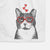 Pinky the Tuxedo Cat Decorative Hand Towel