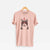 Valentine Pinky the Tuxedo Cat - Unisex Crewneck