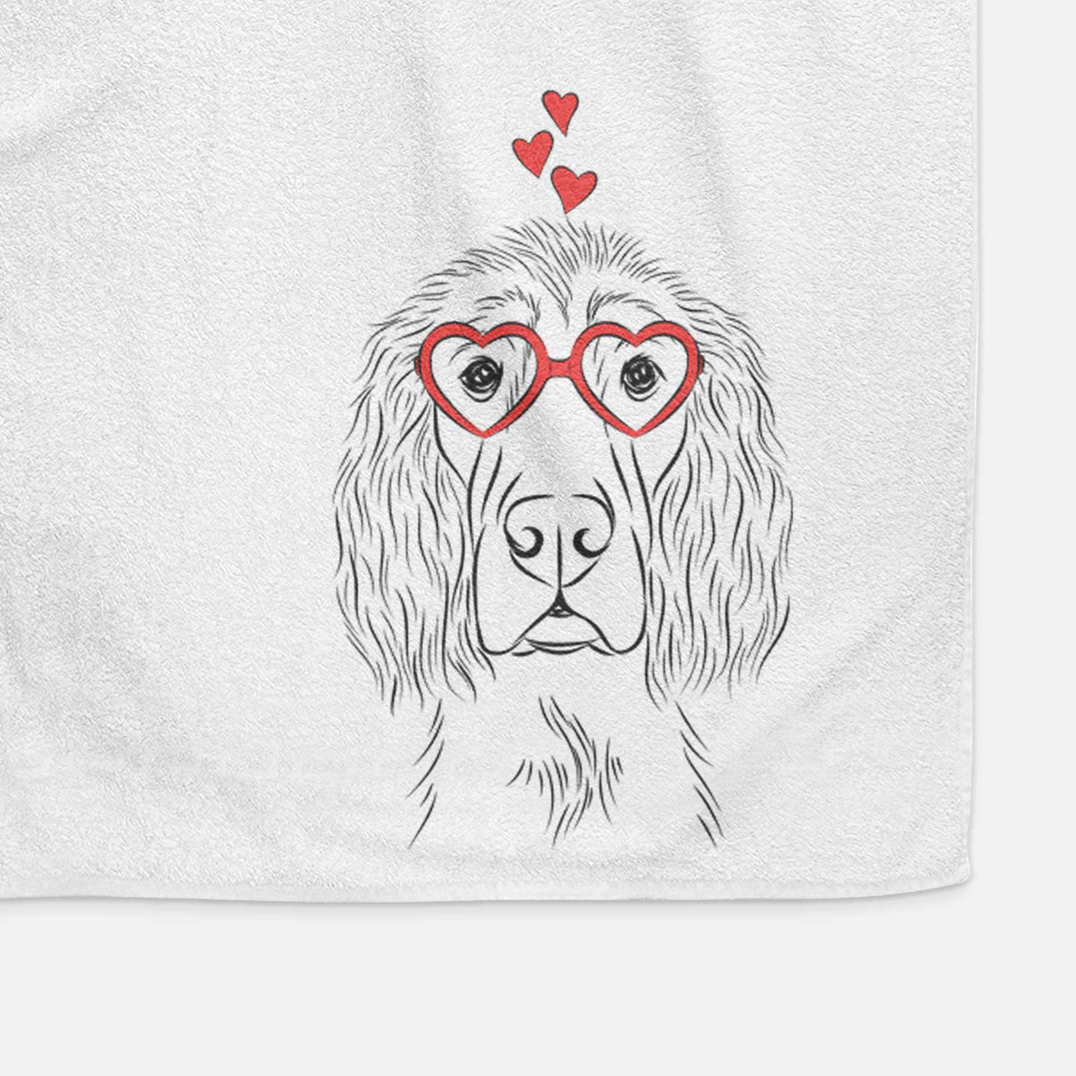 Piper the Irish Setter Decorative Hand Towel