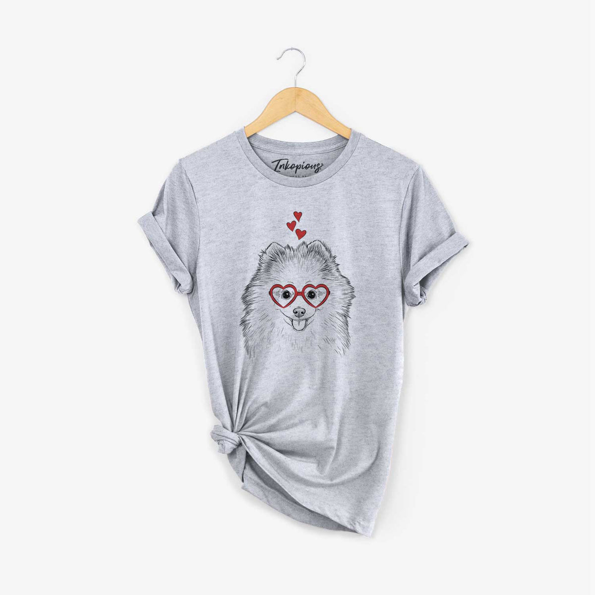Valentine Piper Jo the Pomeranian - Unisex Crewneck