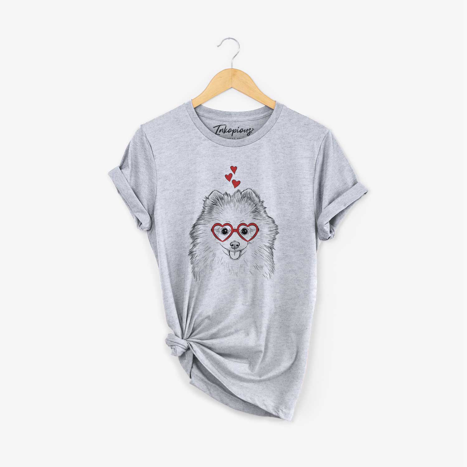 Valentine Piper Jo the Pomeranian - Unisex Crewneck