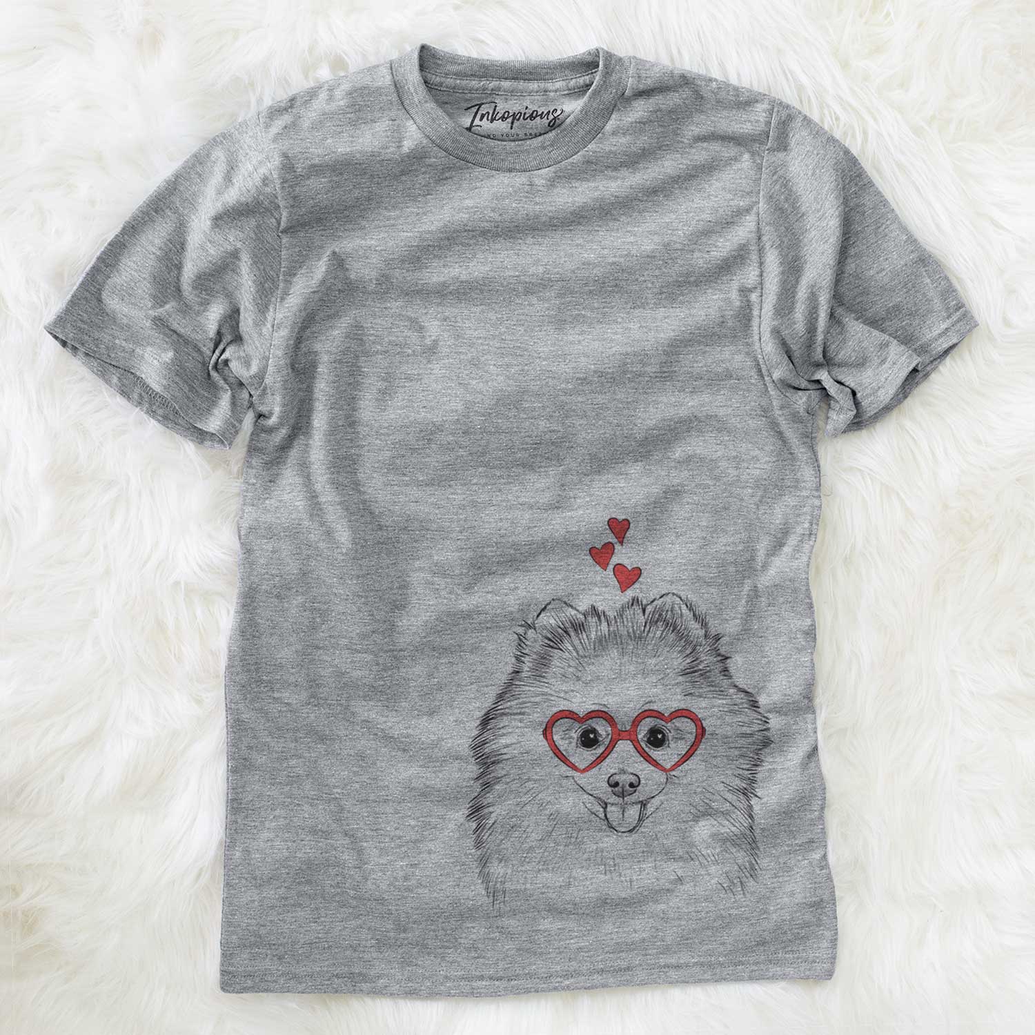 Valentine Piper Jo the Pomeranian - Unisex Crewneck