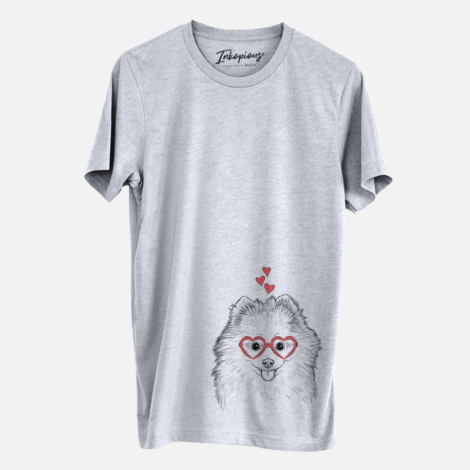 Valentine Piper Jo the Pomeranian - Unisex Crewneck