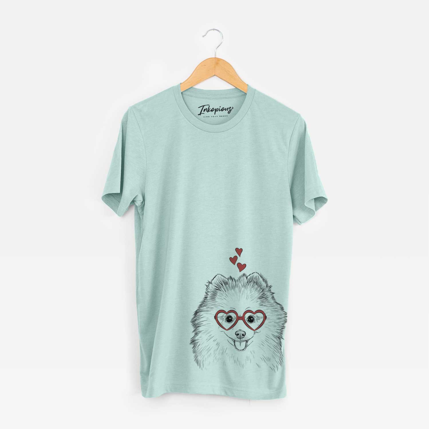 Valentine Piper Jo the Pomeranian - Unisex Crewneck