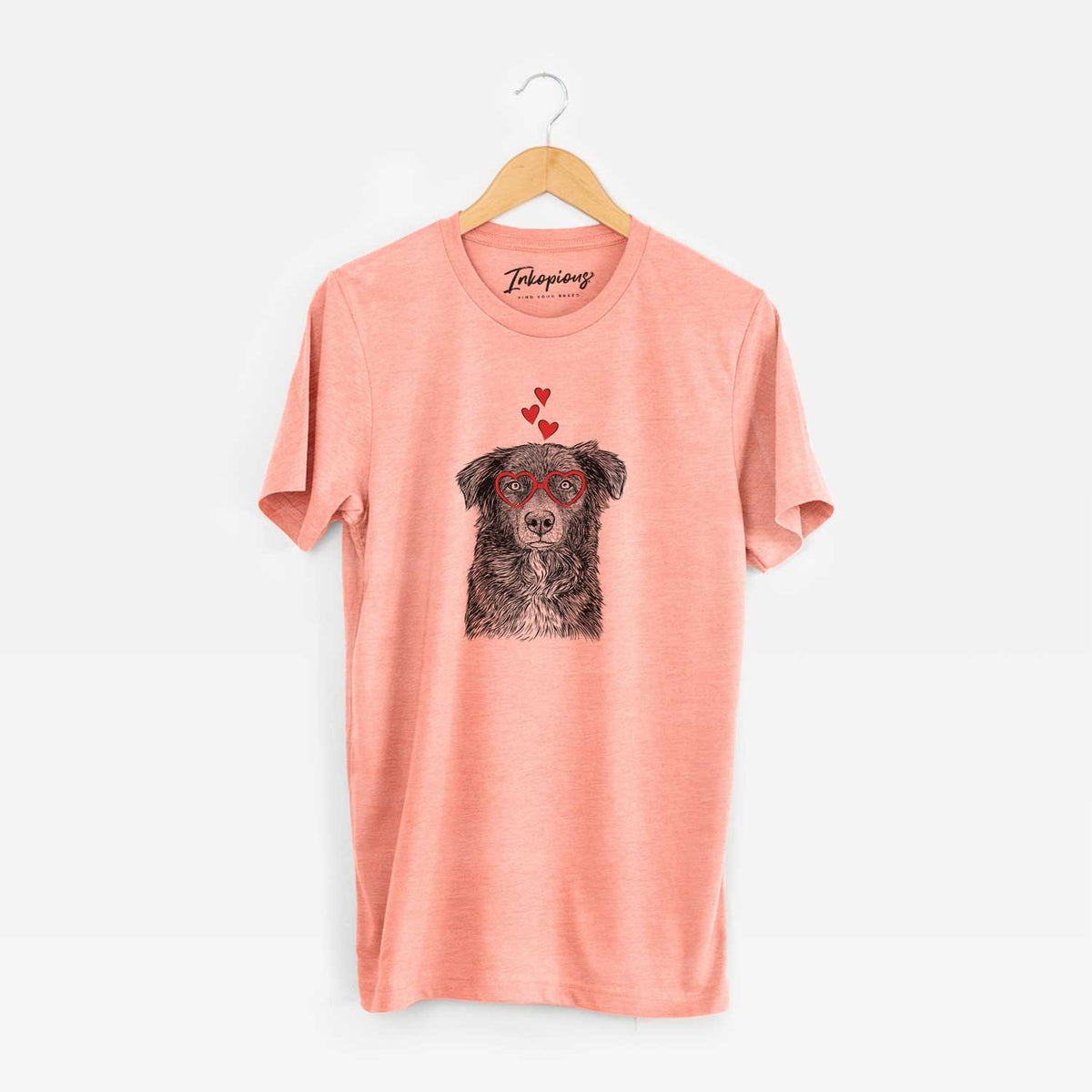 Valentine Pixel the Australian Shepherd - Unisex Crewneck