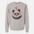 Valentine Po the Panda - Unisex Pigment Dyed Crew Sweatshirt