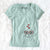 Valentine Popcorn the Puggle - Women's V-neck Shirt