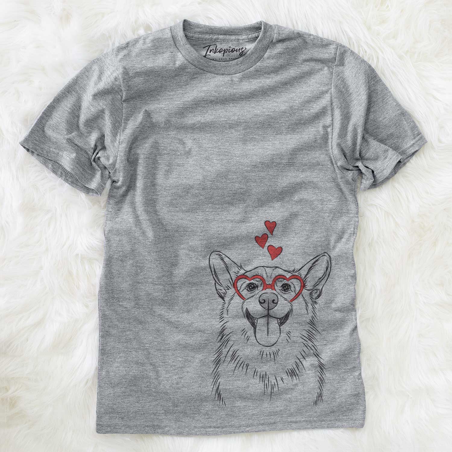 Valentine Porter the Pembroke Welsh Corgi - Unisex Crewneck