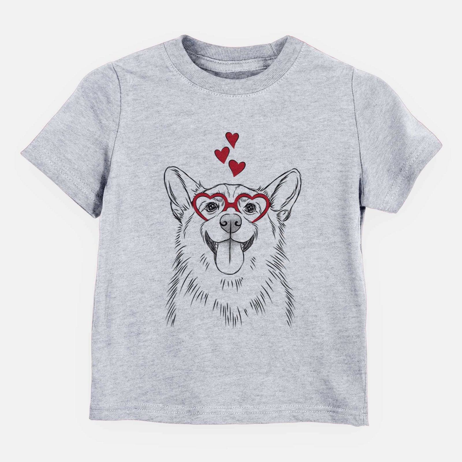 Valentine Porter the Pembroke Welsh Corgi - Kids/Youth/Toddler Shirt