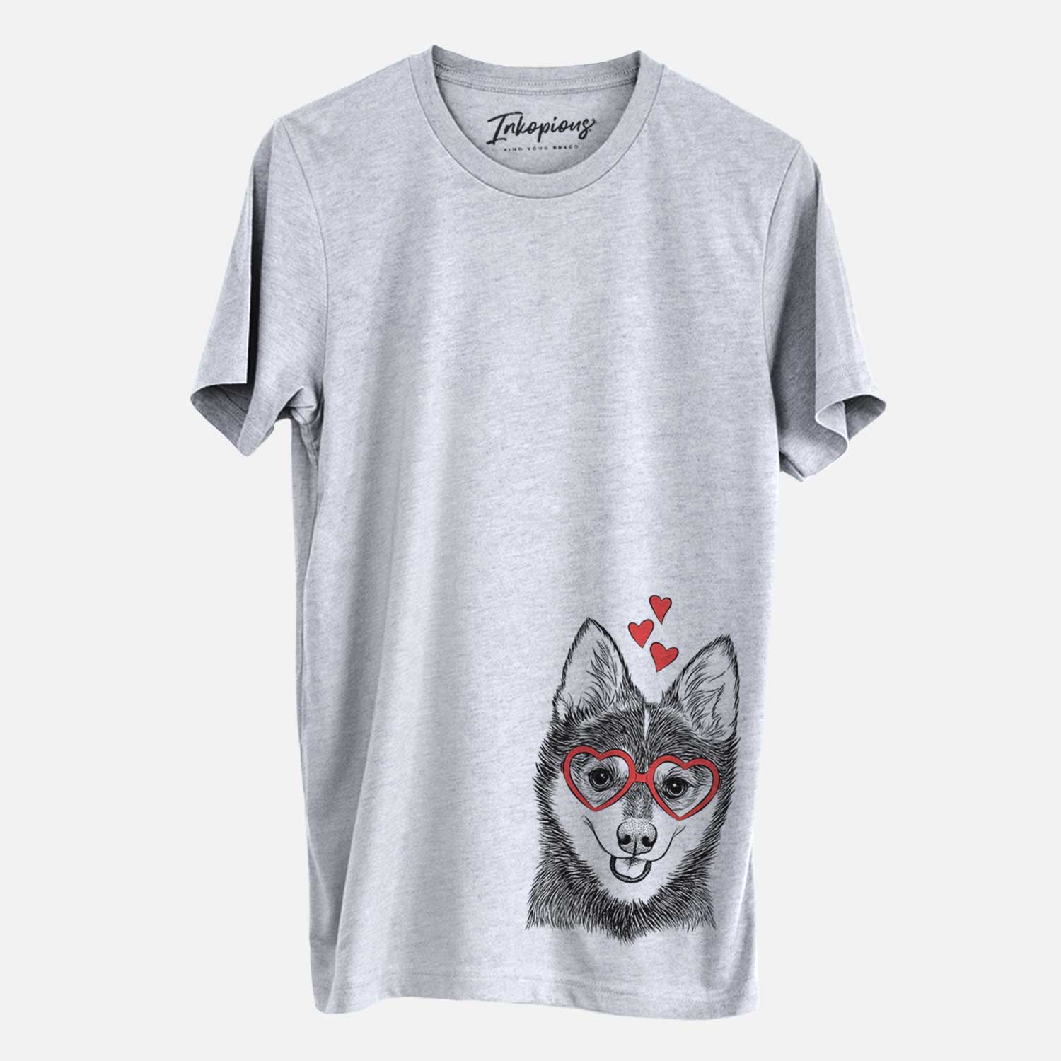 Valentine Posey the Alaskan Klee Kai - Unisex Crewneck