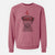 Valentine Pretzel the Schnoodle - Unisex Pigment Dyed Crew Sweatshirt