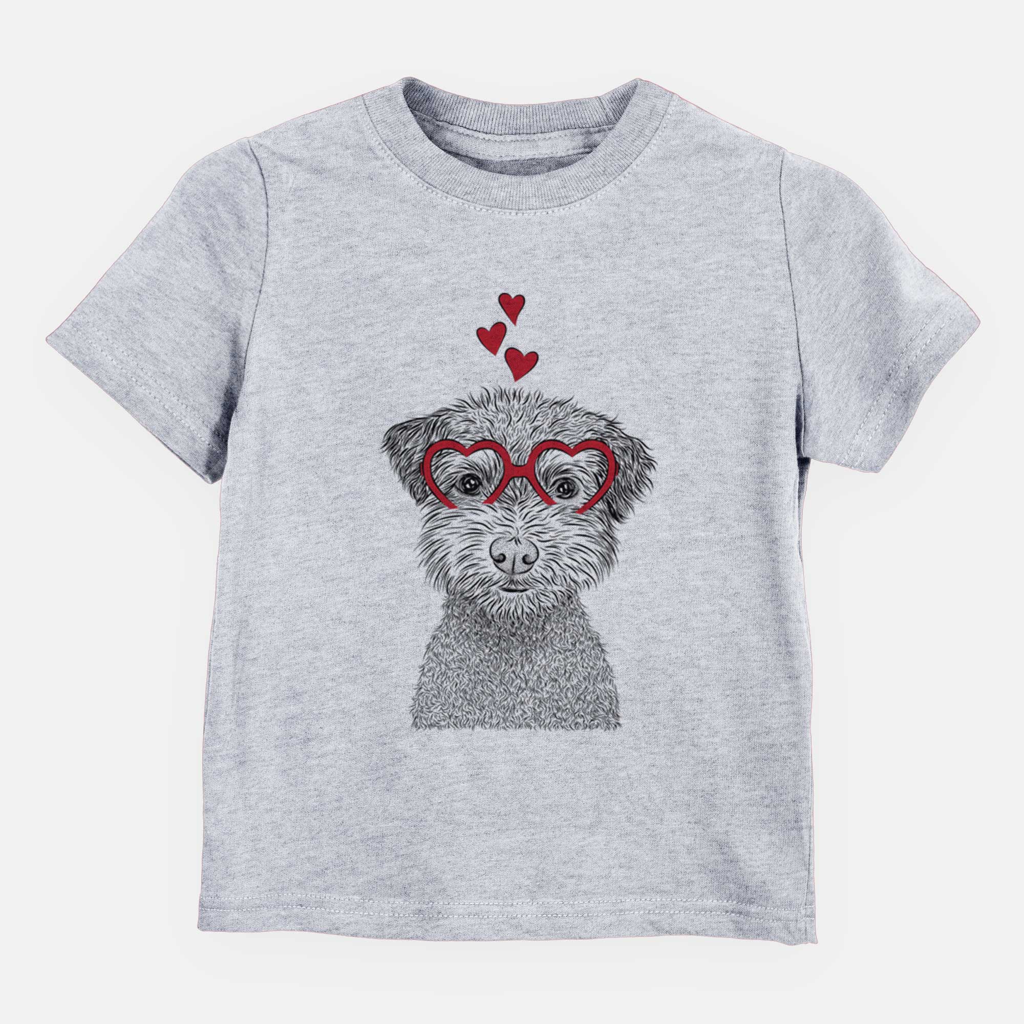 Valentine Pretzel the Schnoodle - Kids/Youth/Toddler Shirt