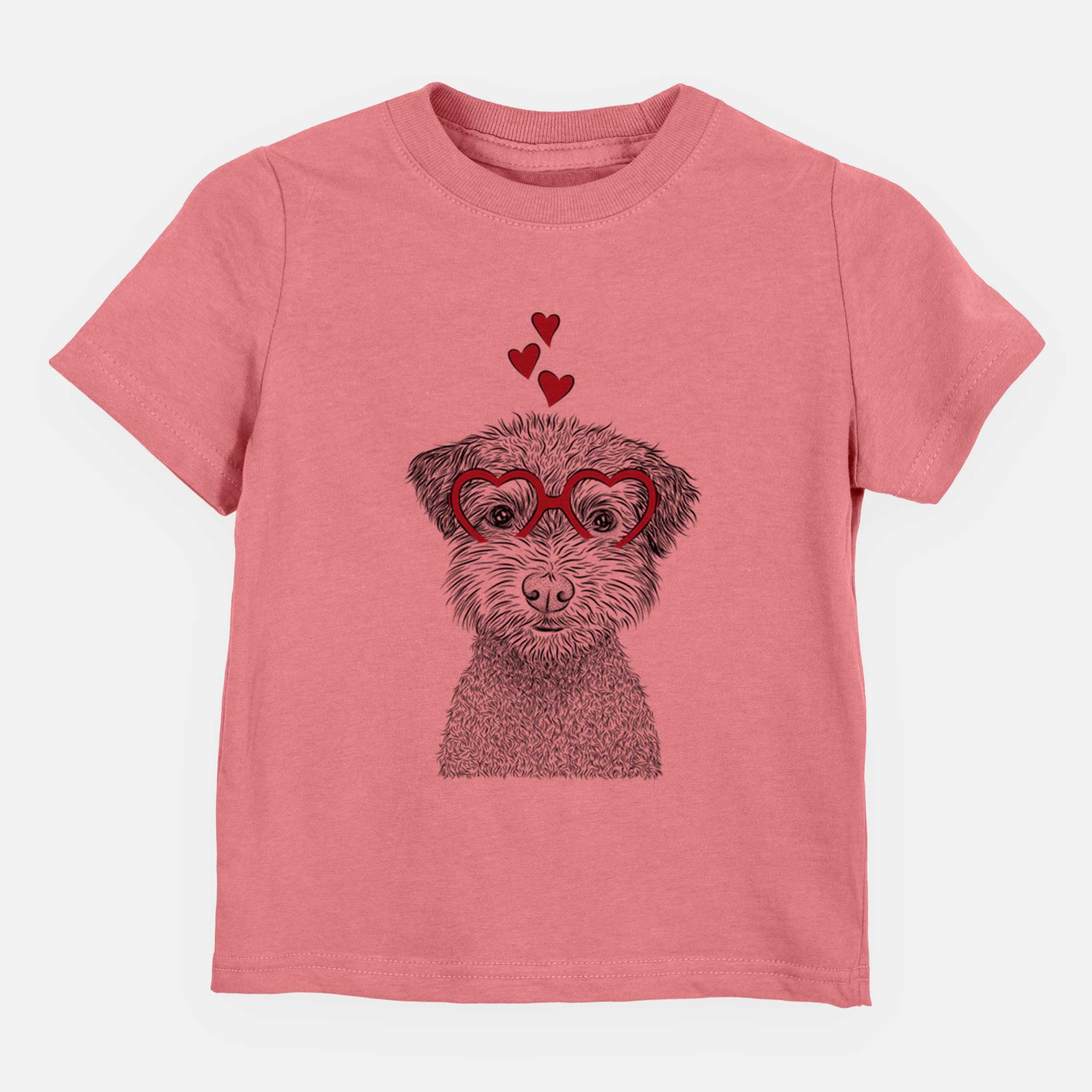 Valentine Pretzel the Schnoodle - Kids/Youth/Toddler Shirt