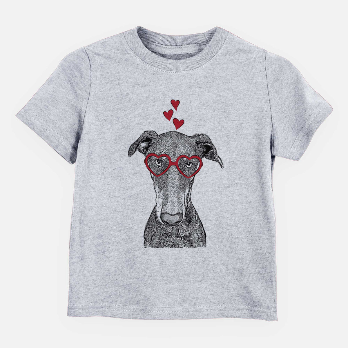 Valentine Princess Fiona the Doberman Pinscher - Kids/Youth/Toddler Shirt