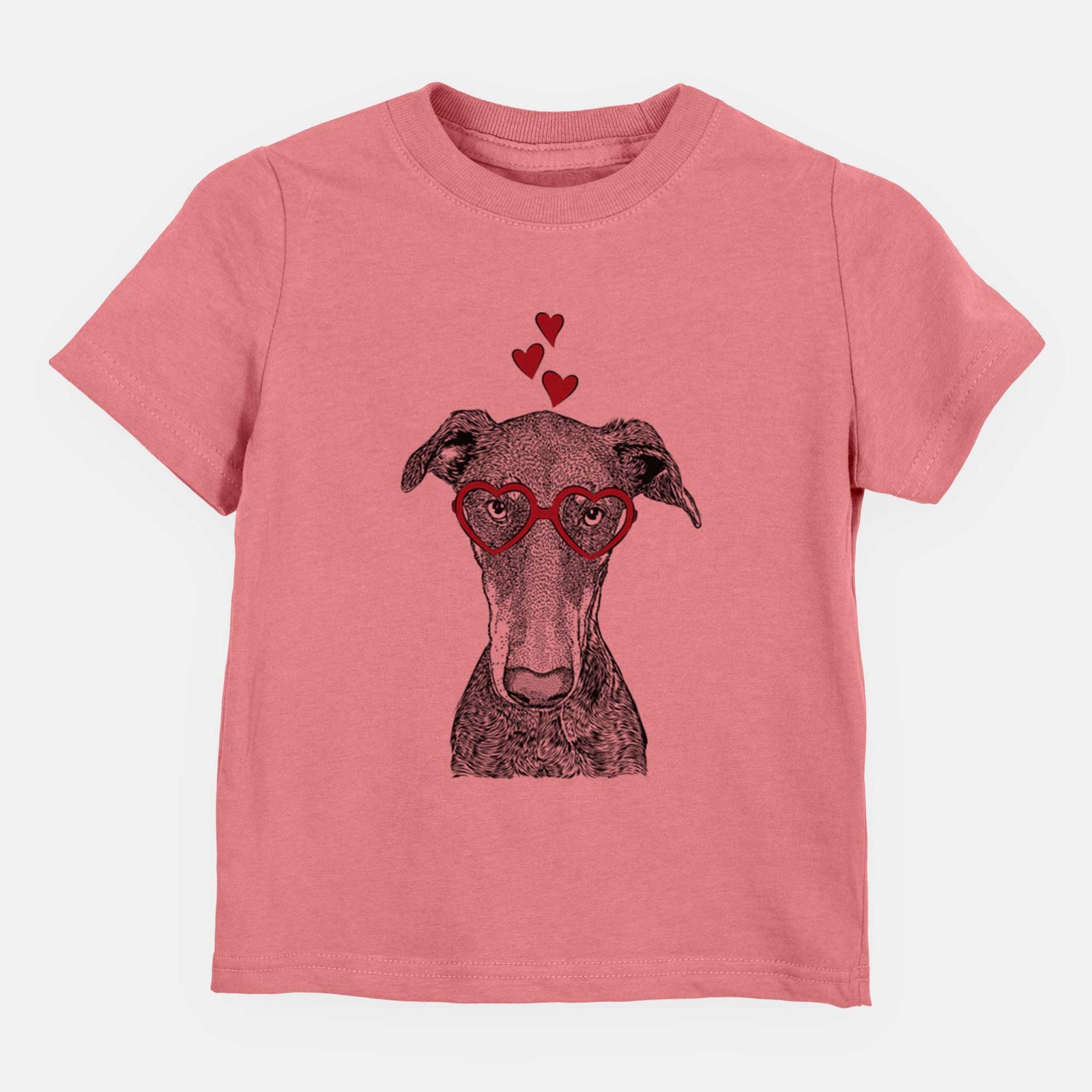 Valentine Princess Fiona the Doberman Pinscher - Kids/Youth/Toddler Shirt