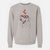 Valentine Purl the British Lab - Unisex Pigment Dyed Crew Sweatshirt