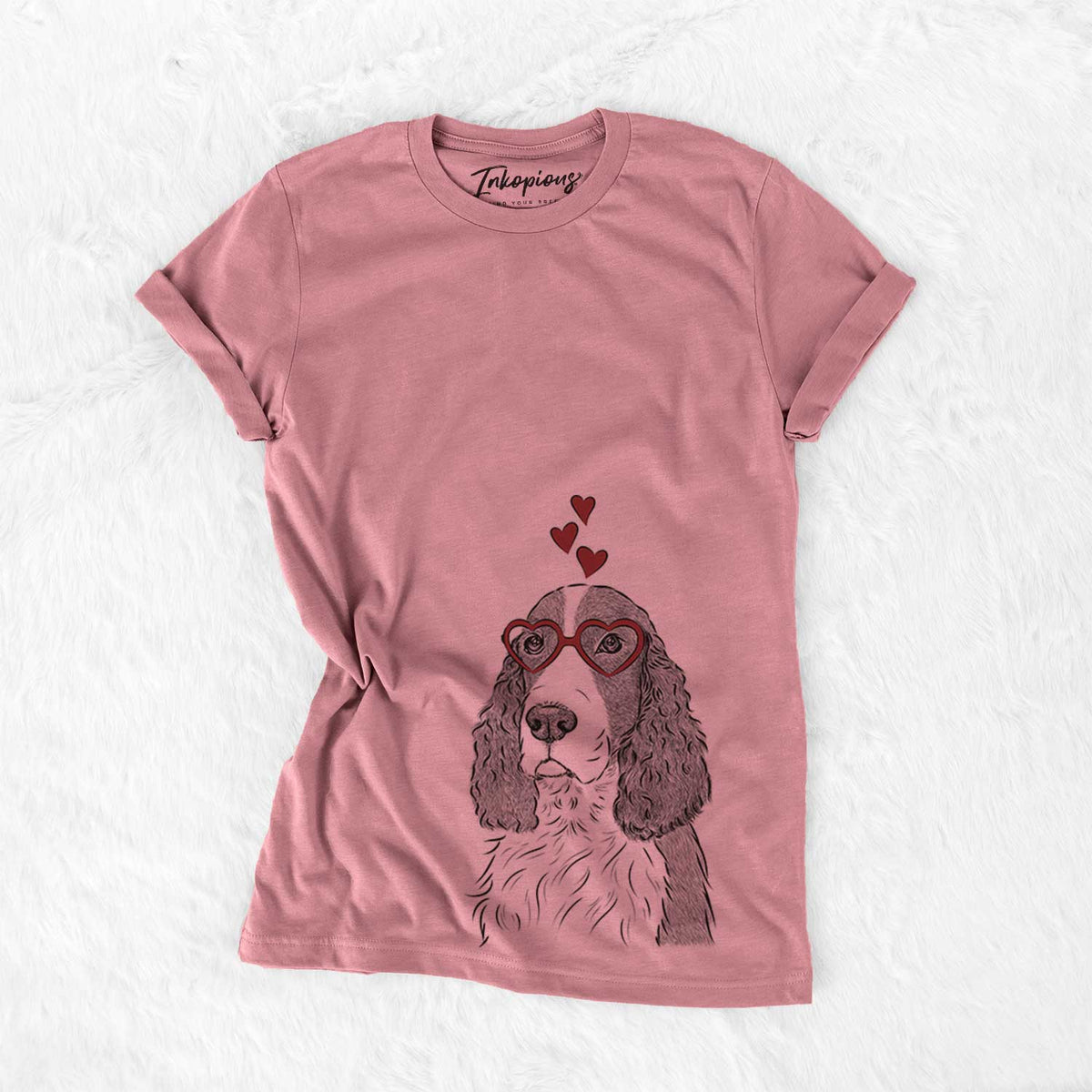 Quincy the English Springer Spaniel - Bella Canvas Unisex Crewneck