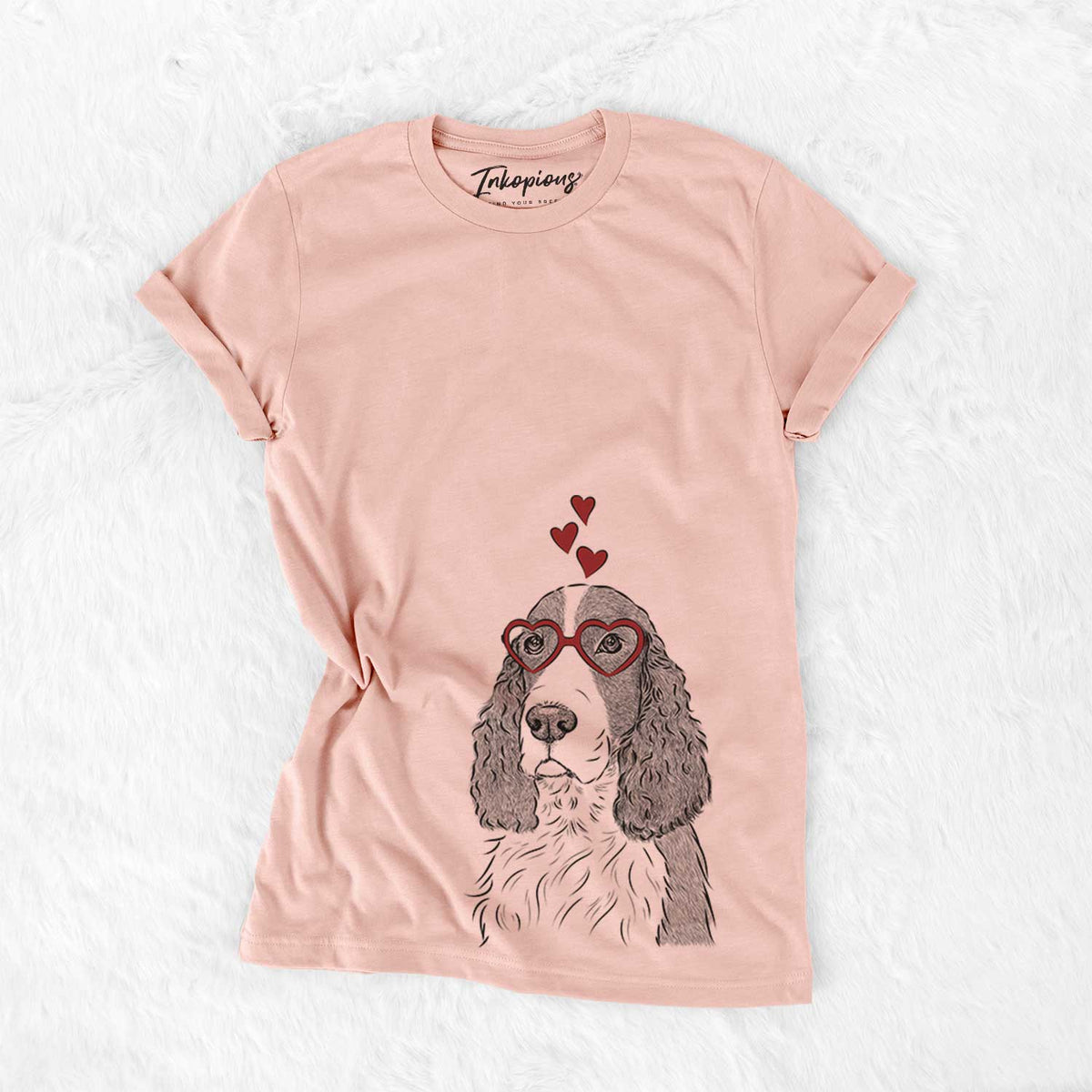 Quincy the English Springer Spaniel - Bella Canvas Unisex Crewneck