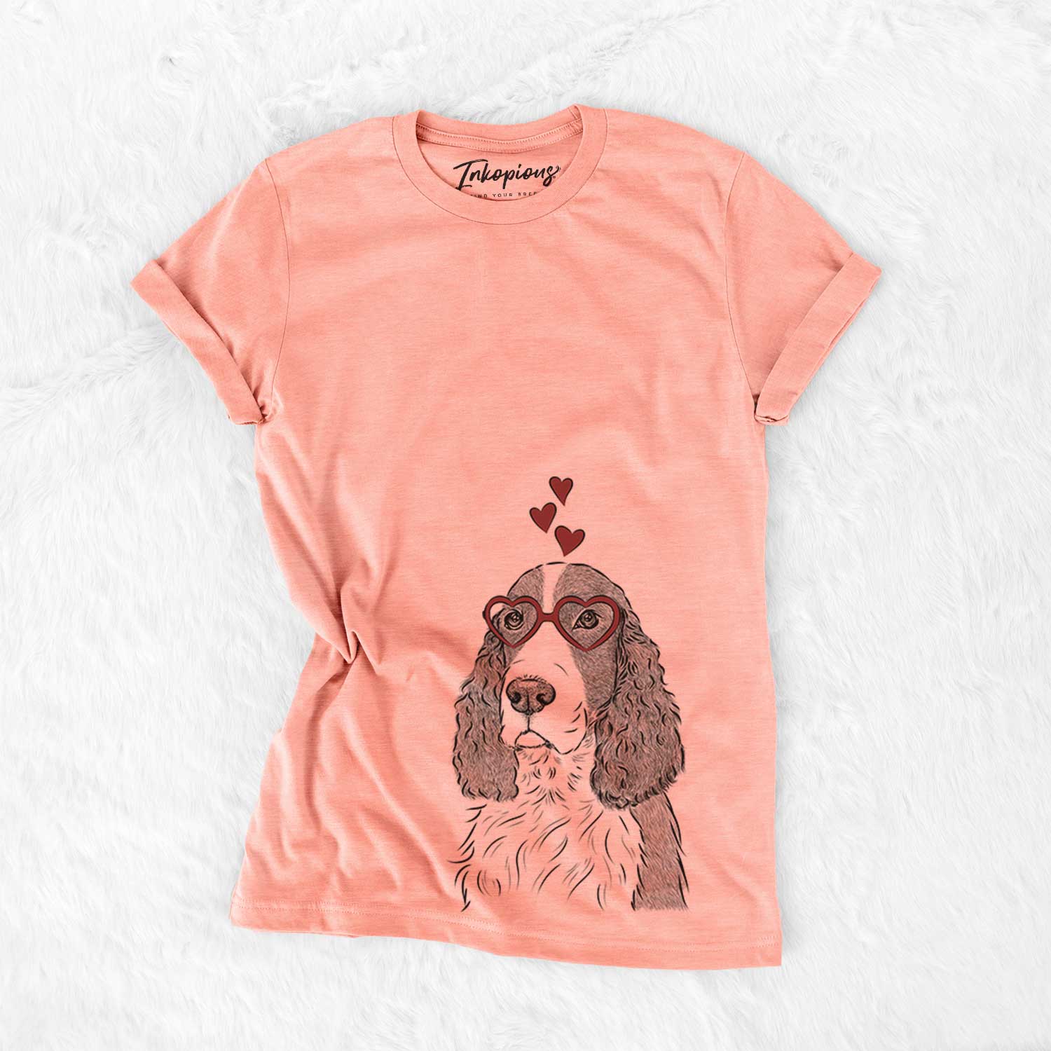 Quincy the English Springer Spaniel - Bella Canvas Unisex Crewneck
