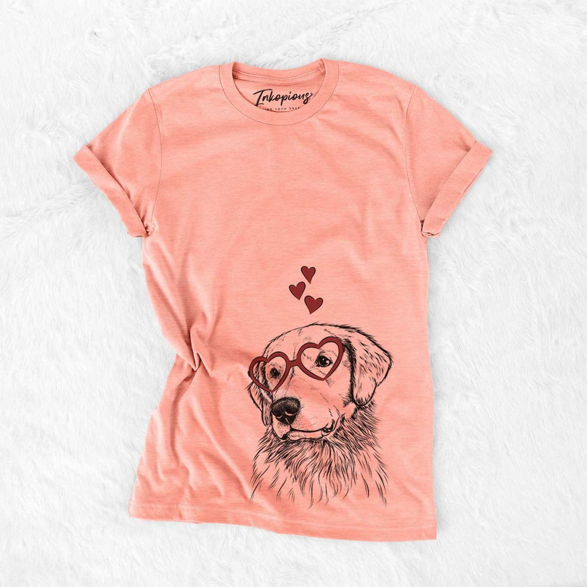 Quinn the Golden Retriever - Bella Canvas Unisex Crewneck