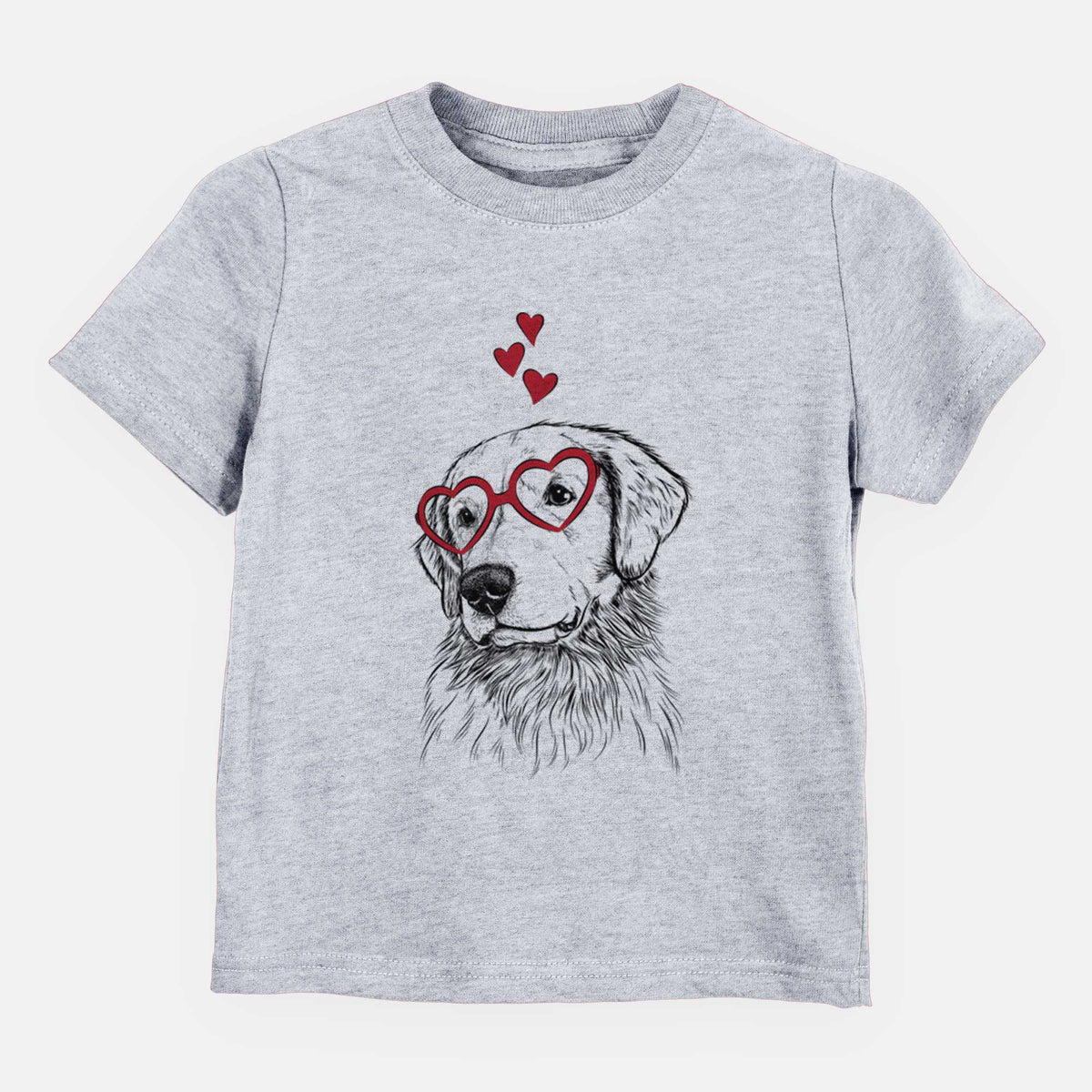 Valentine Quinn the Golden Retriever - Kids/Youth/Toddler Shirt