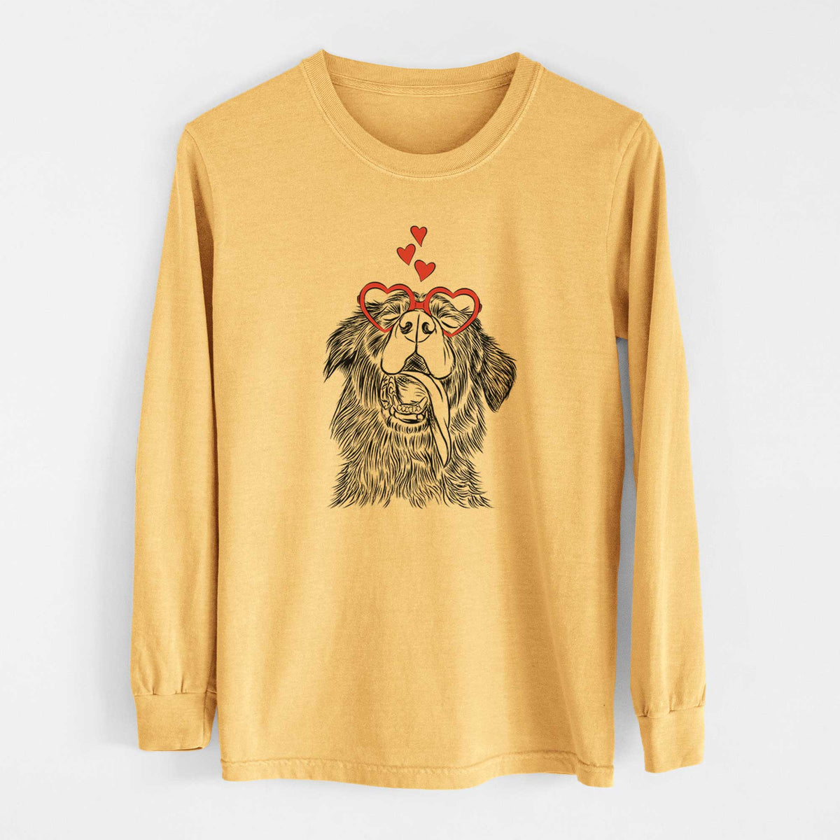Valentine Quint the Mixed Breed - Heavyweight 100% Cotton Long Sleeve