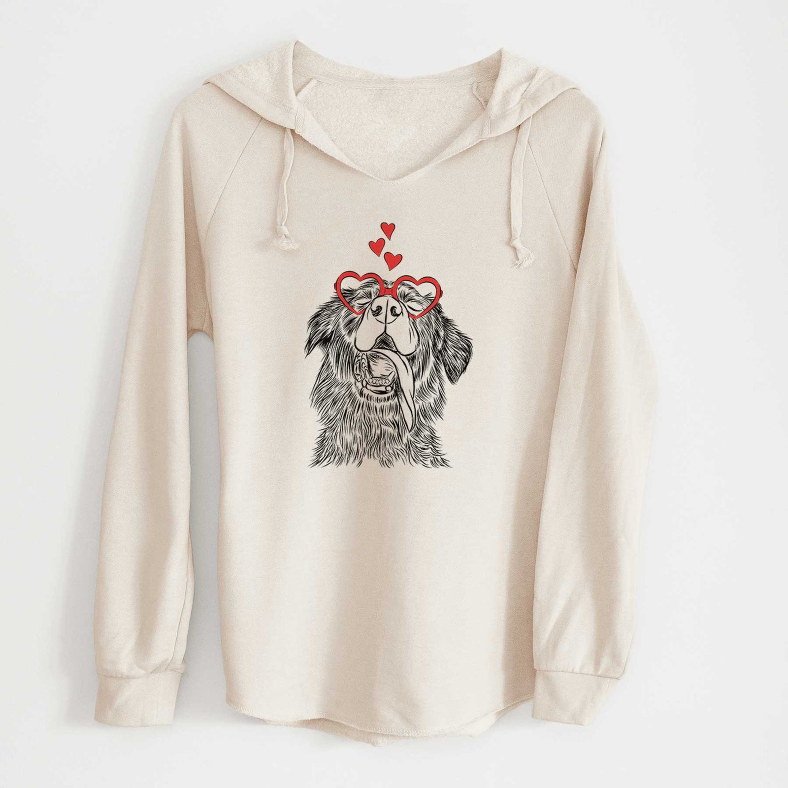 Valentine Quint the Mixed Breed - Cali Wave Hooded Sweatshirt