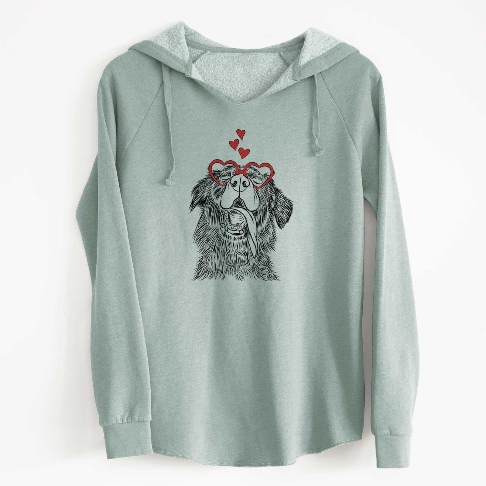 Valentine Quint the Mixed Breed - Cali Wave Hooded Sweatshirt