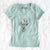 Valentine Radar the Pitbull Mix - Women's V-neck Shirt