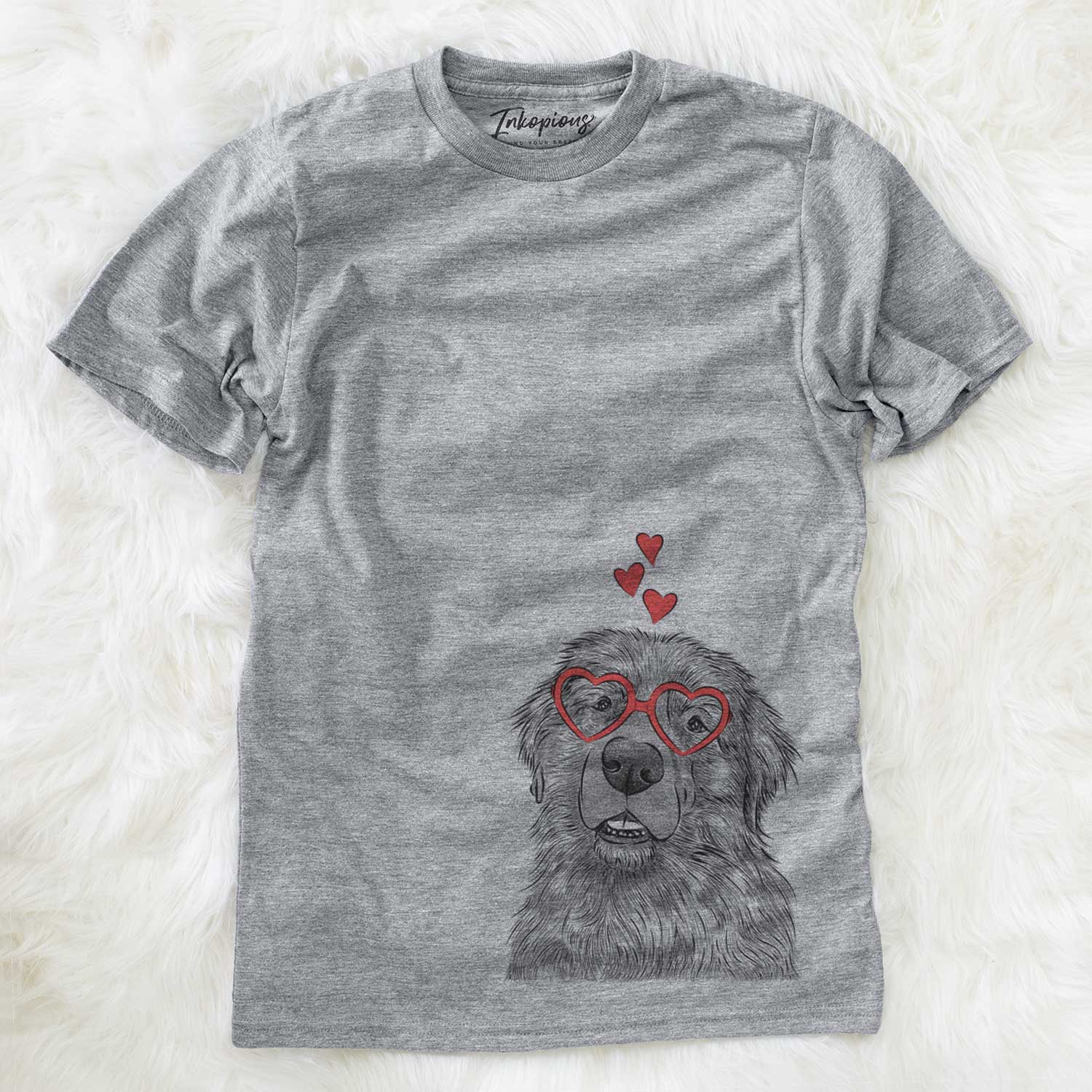 Valentine Ralph the Leonberger - Unisex Crewneck