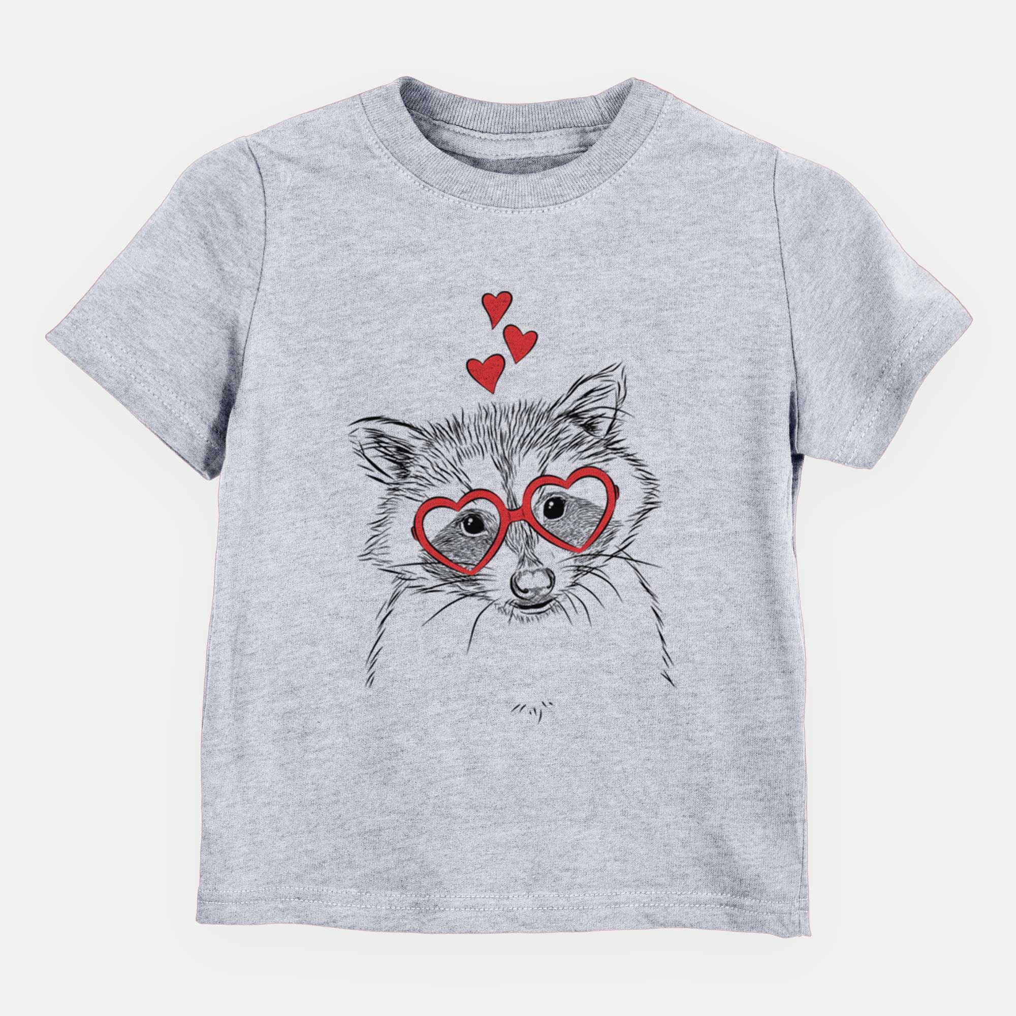 Valentine Randy the Raccoon - Kids/Youth/Toddler Shirt