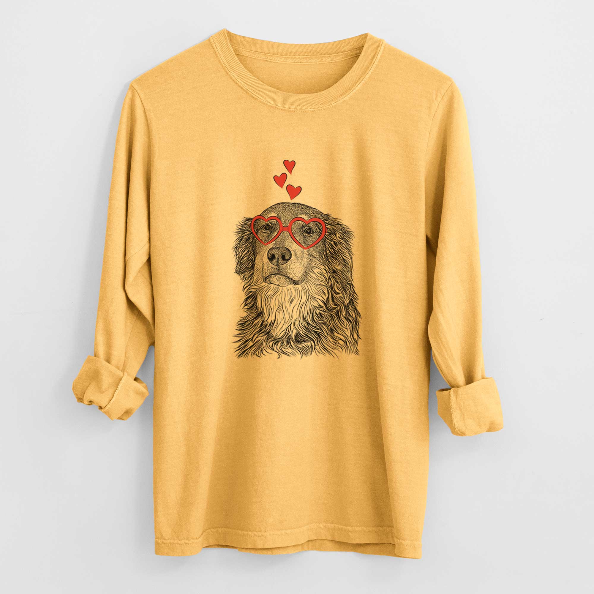 Valentine Ranger the Mixed Breed - Heavyweight 100% Cotton Long Sleeve