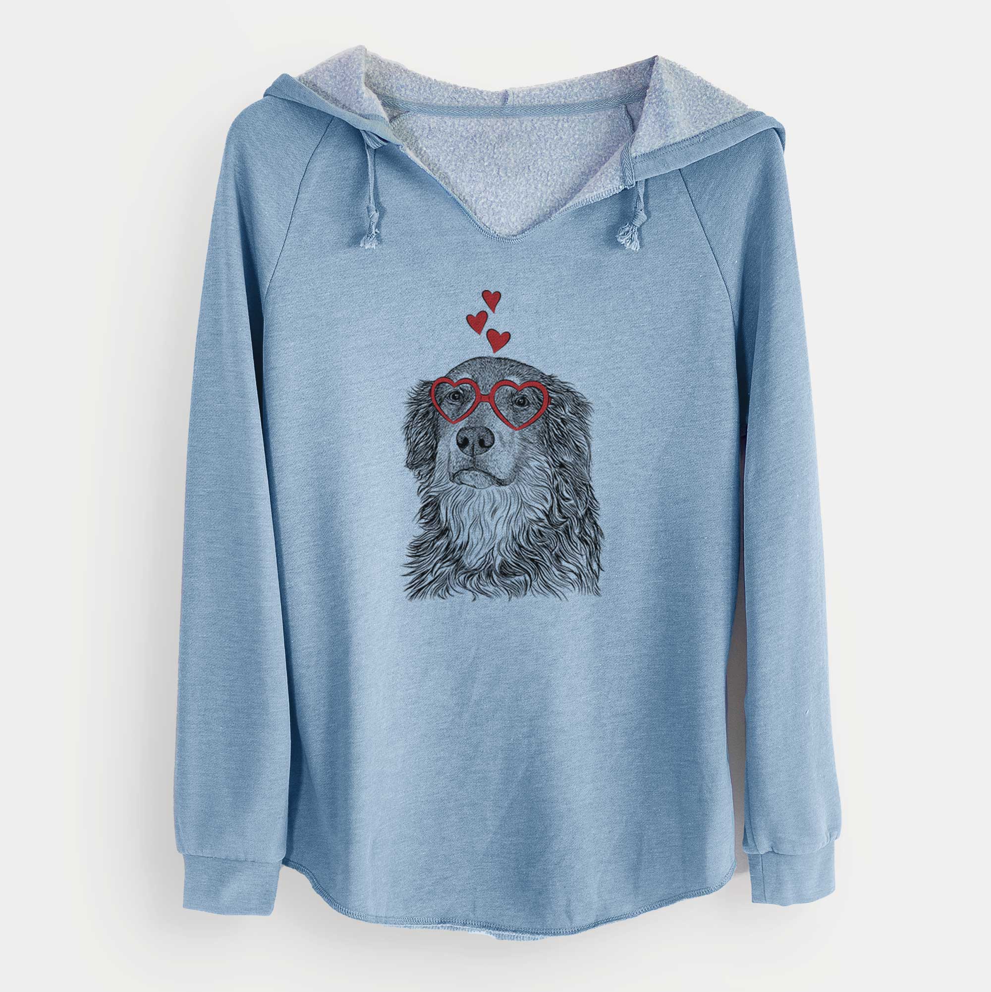 Valentine Ranger the Mixed Breed - Cali Wave Hooded Sweatshirt