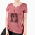 Valentine Ranger the Mixed Breed - Women's V-neck Shirt