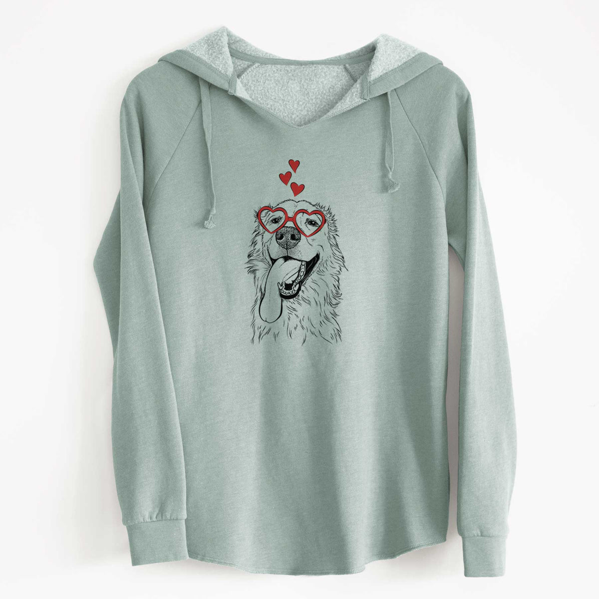 Valentine Ranger the Mixed Breed - Cali Wave Hooded Sweatshirt