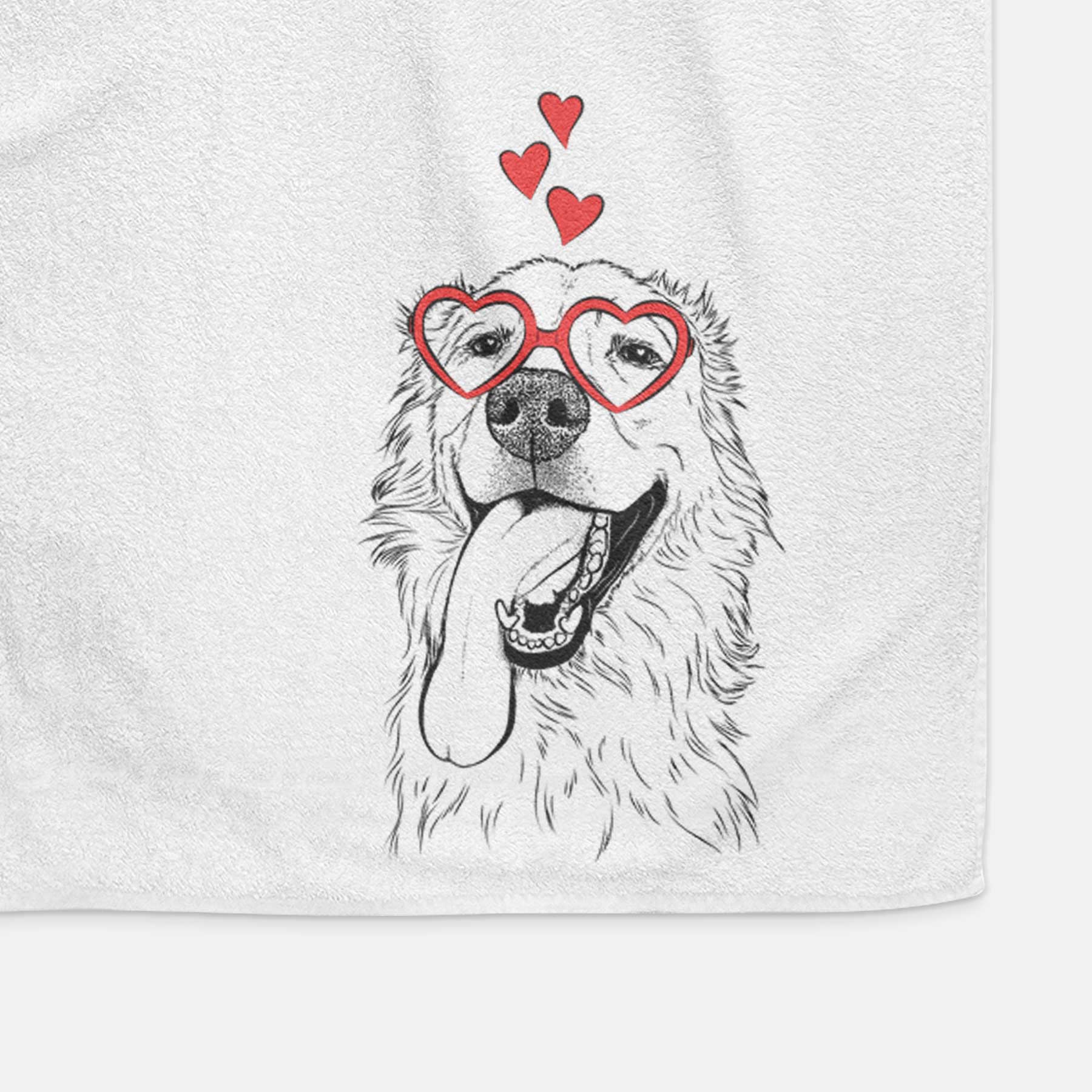 Ranger the Mixed Breed Decorative Hand Towel