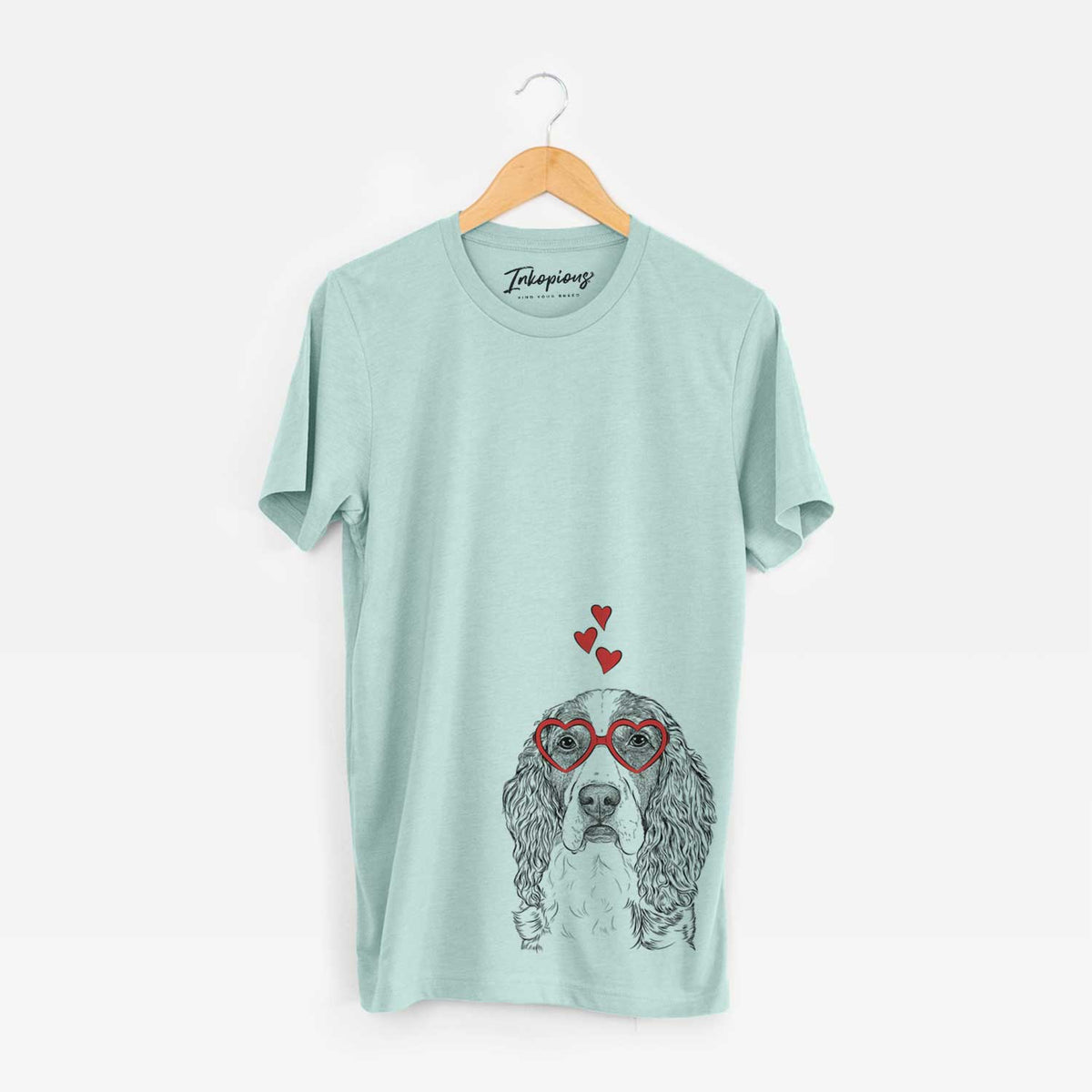 Red the English Springer Spaniel - Bella Canvas Unisex Crewneck