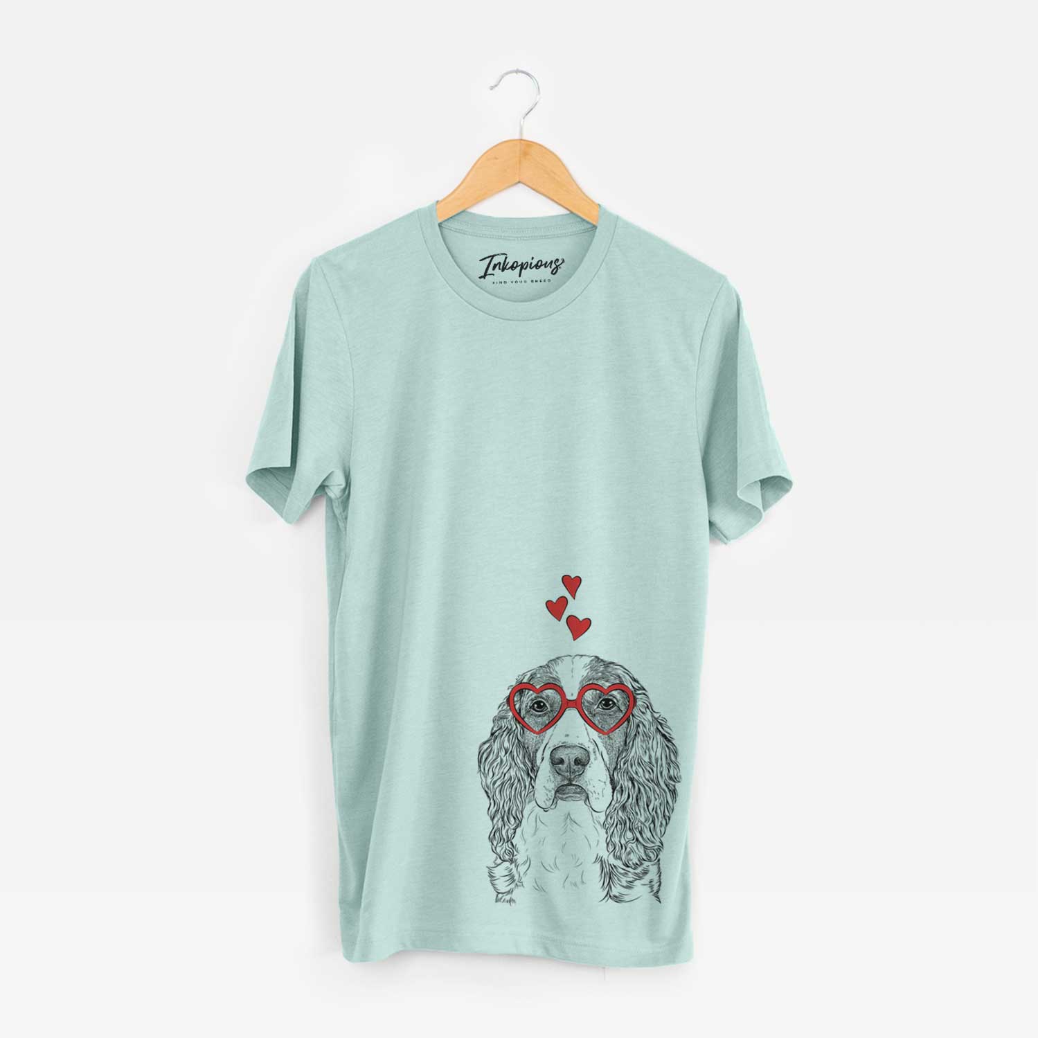 Red the English Springer Spaniel - Bella Canvas Unisex Crewneck