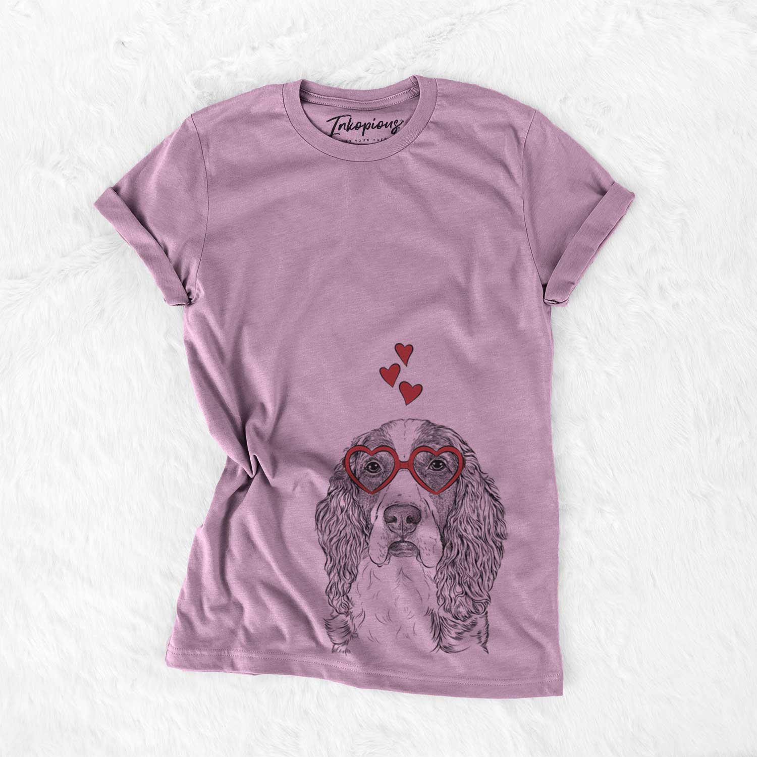Red the English Springer Spaniel - Bella Canvas Unisex Crewneck