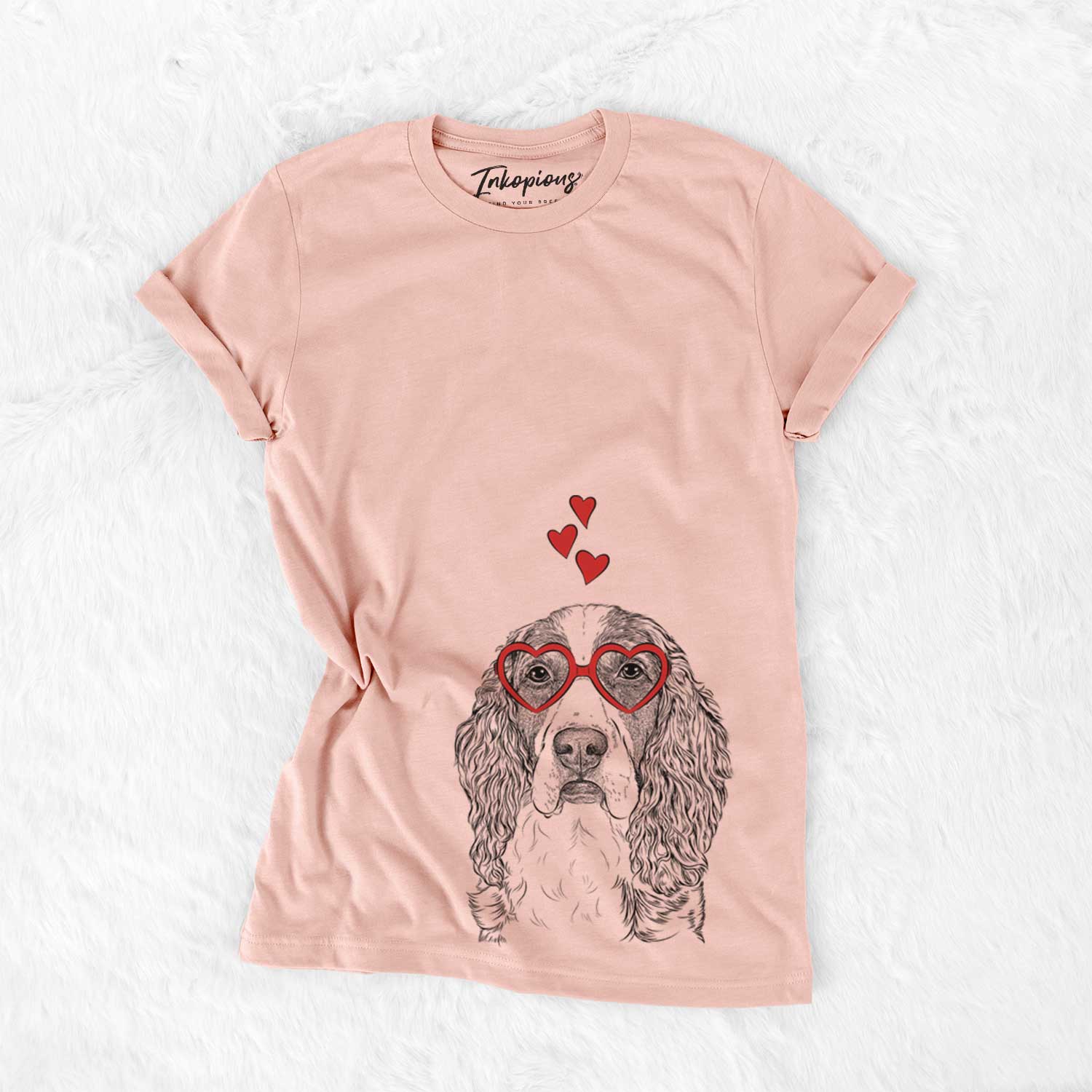 Red the English Springer Spaniel - Bella Canvas Unisex Crewneck