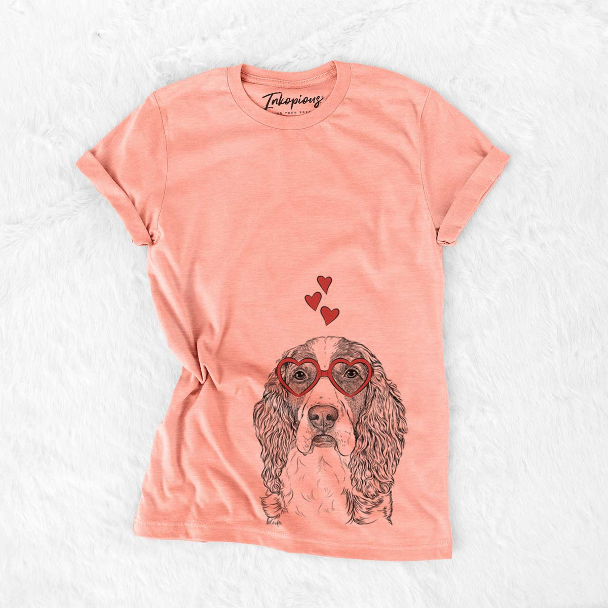 Red the English Springer Spaniel - Bella Canvas Unisex Crewneck