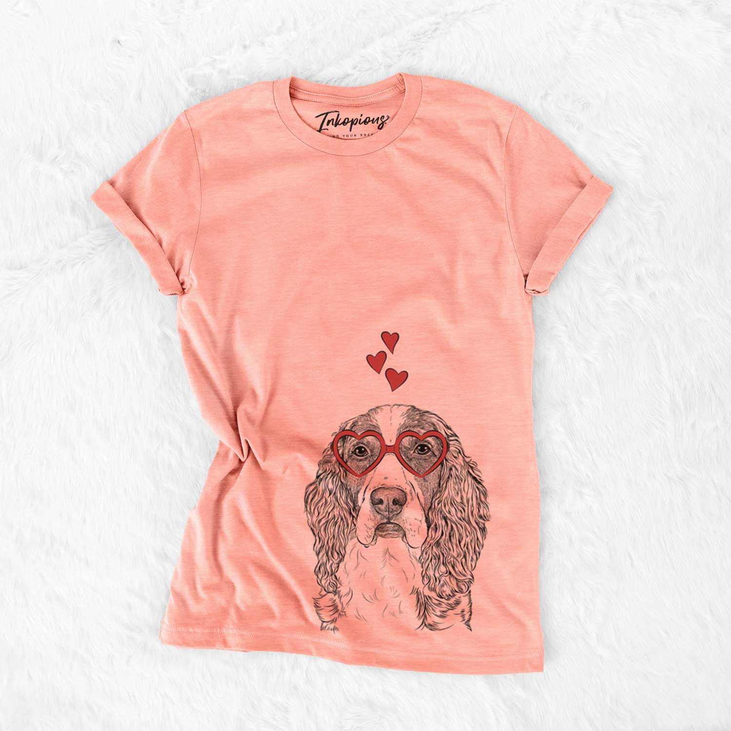 Red the English Springer Spaniel - Bella Canvas Unisex Crewneck