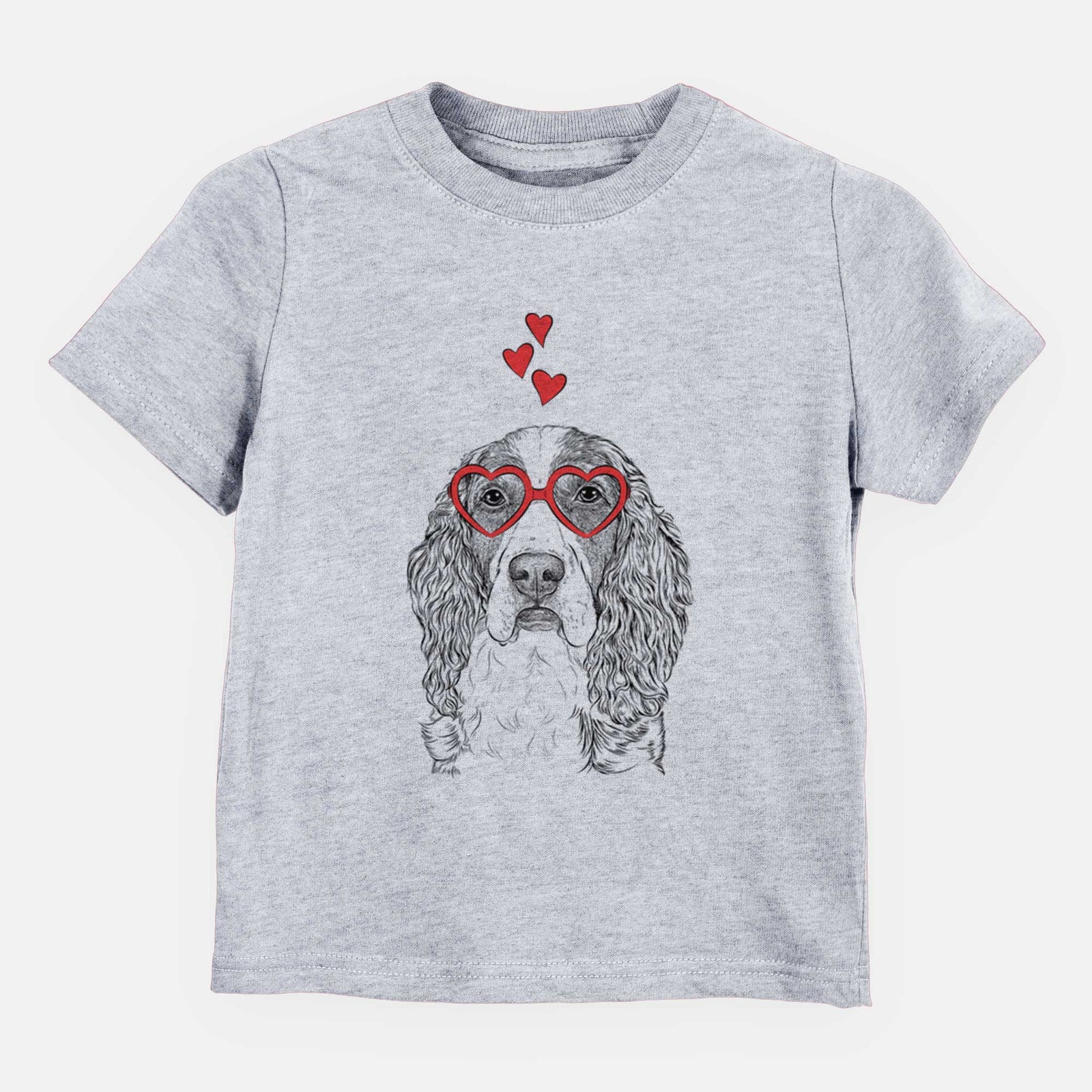 Valentine Red the English Springer Spaniel - Kids/Youth/Toddler Shirt