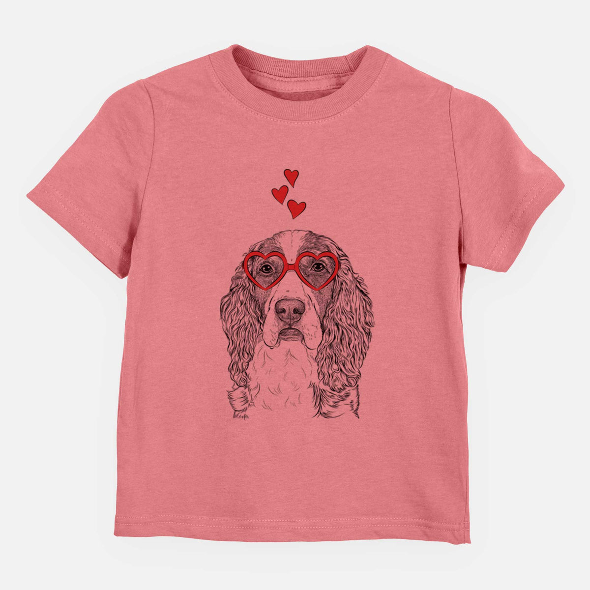 Valentine Red the English Springer Spaniel - Kids/Youth/Toddler Shirt